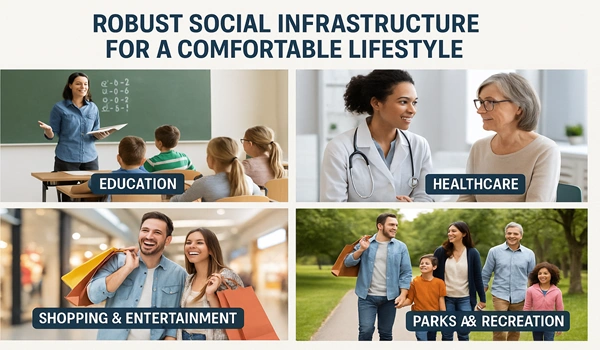 Robust Social Infrastructure for a Comfortable Lifestyle