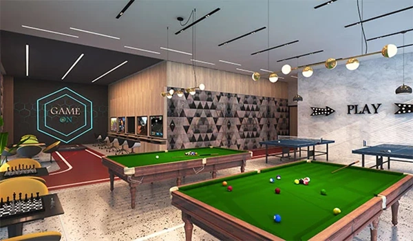 The master plan of the clubhouse The master plan of the clubhouse